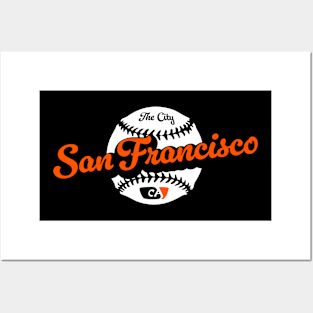 San Francisco Baseball Posters and Art